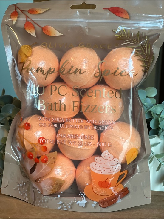 Olivia Rae Other - Olivia Rae Pumpkin Spice 10-Pack Scented Bath Fizzers